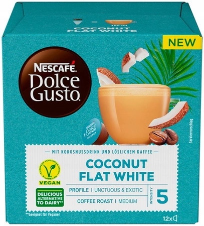 Kapsułki Nescafé Dolce Gusto Coconut Flat White 12 sztuk