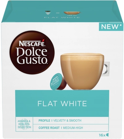 Kapsułki Nescafé Dolce Gusto Flat White 16 sztuk